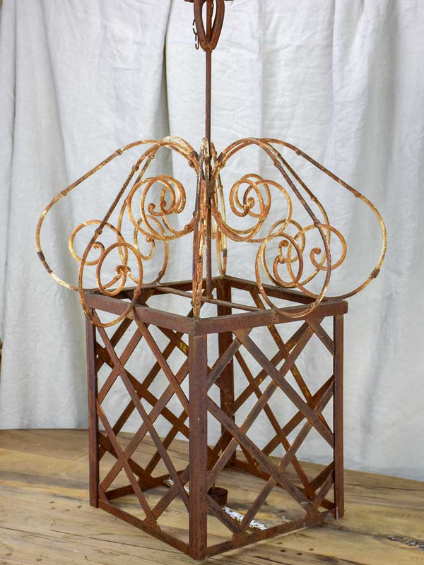 Vintage 1950's French candle lantern