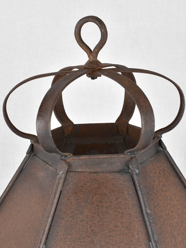 High-quality iron French lantern, non-electrified