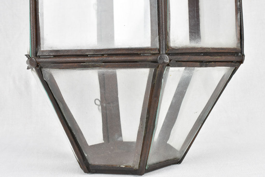 French lantern with opening panels feature