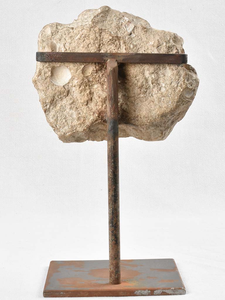 Ancient salvaged stone sculpture 16¼"