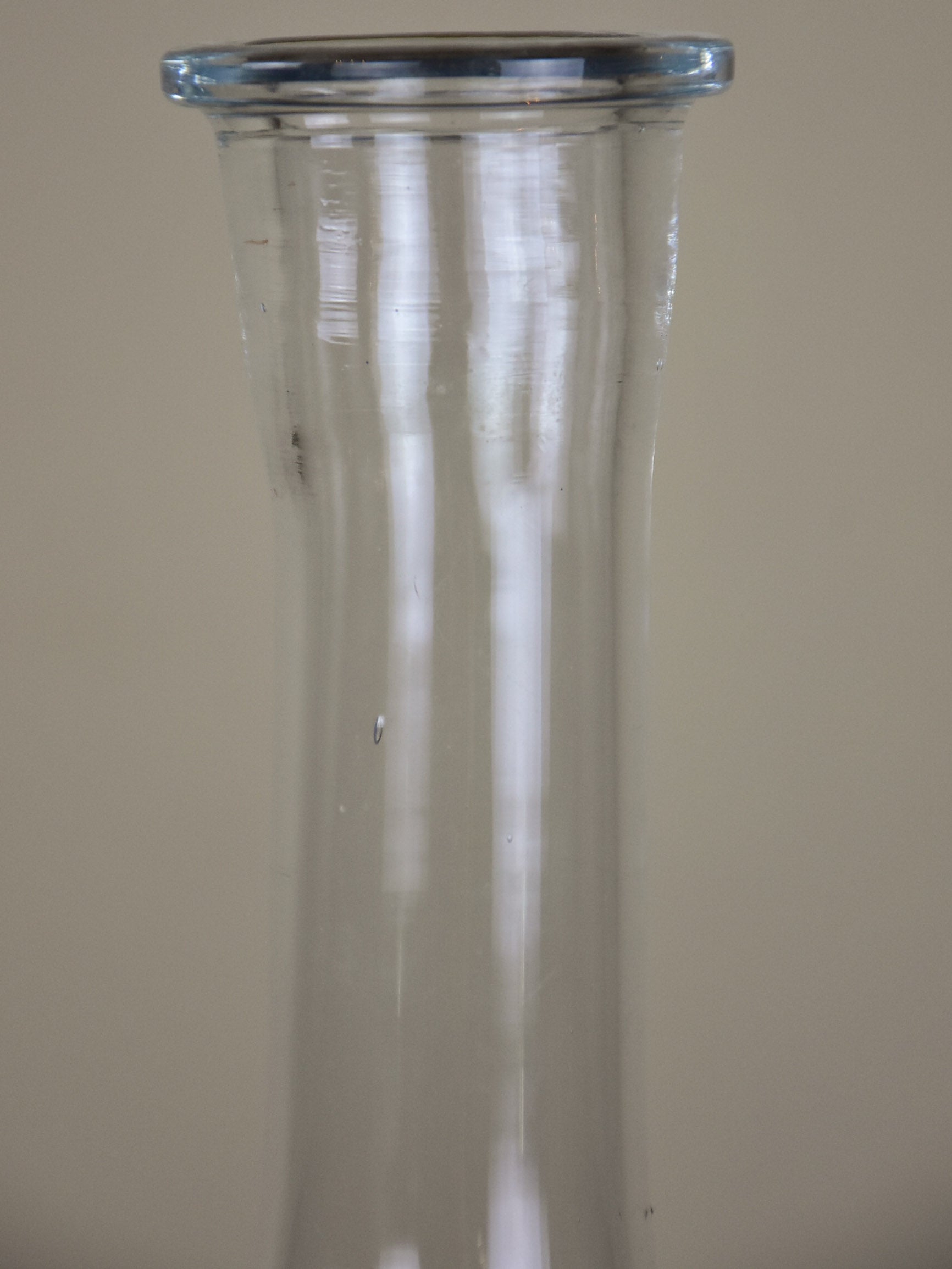 Vintage French wine decanter with glass stopper