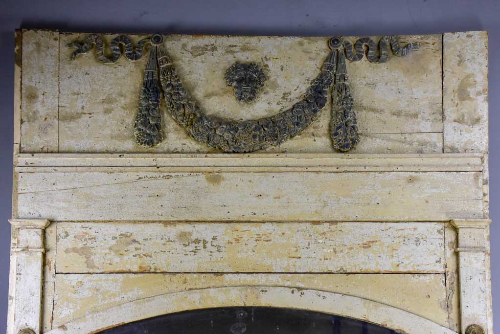 Louis XVI 18th Century trumeau mirror