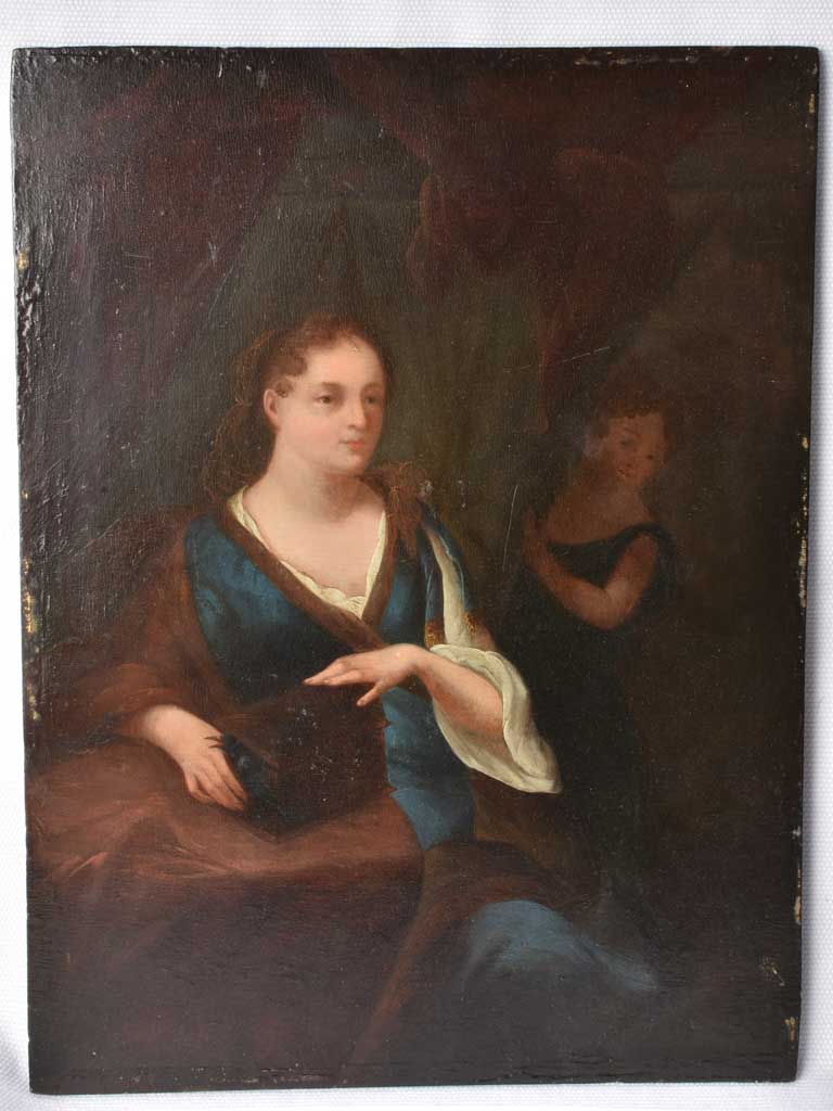 Eighteenth century delicate, feminine art piece