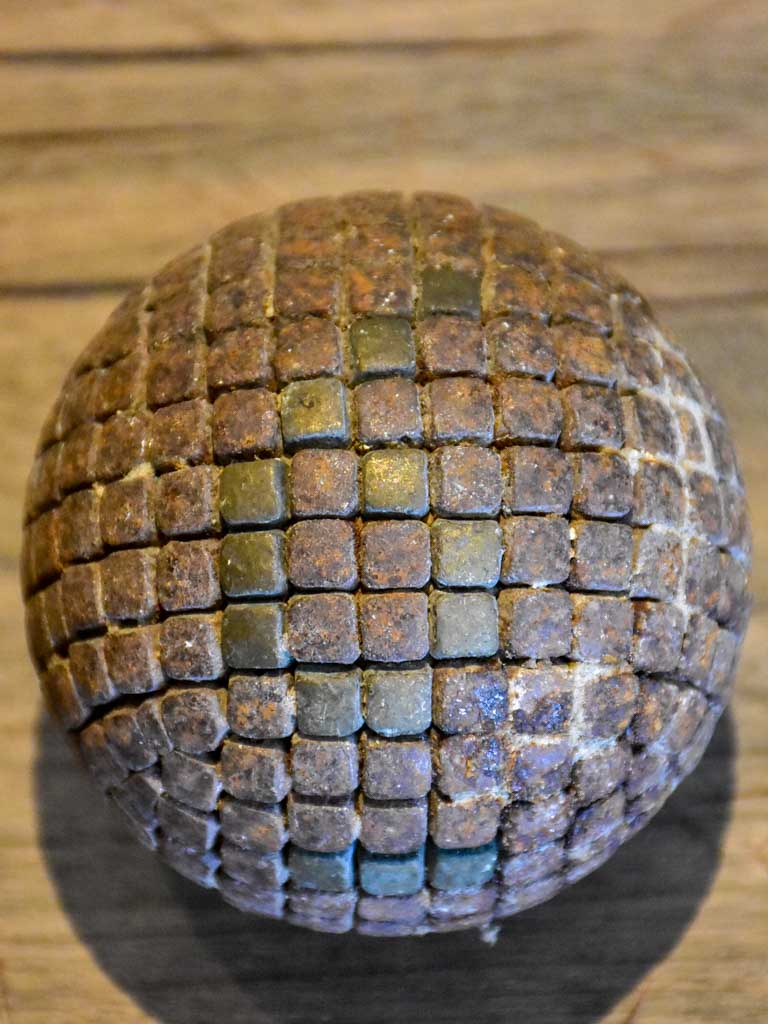 Collection of 11 19th Century French petanque balls