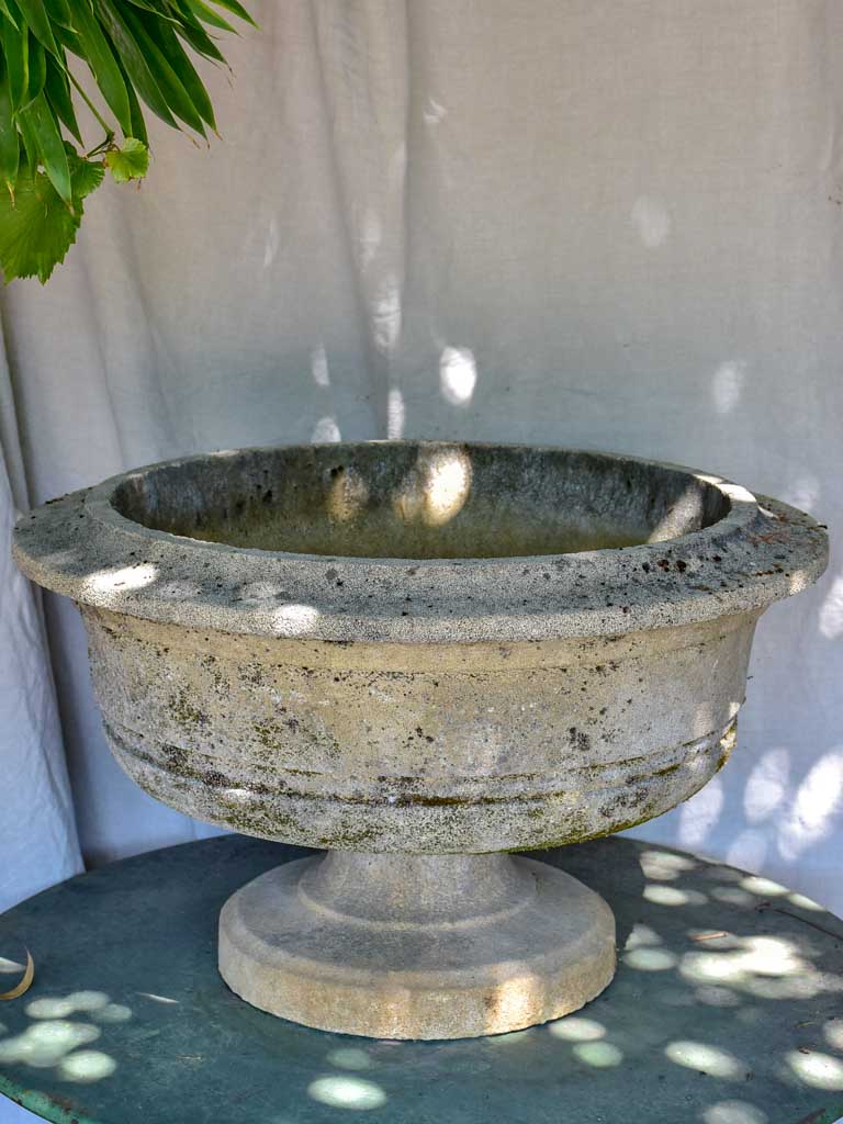 Pair of large mid-century French garden planters