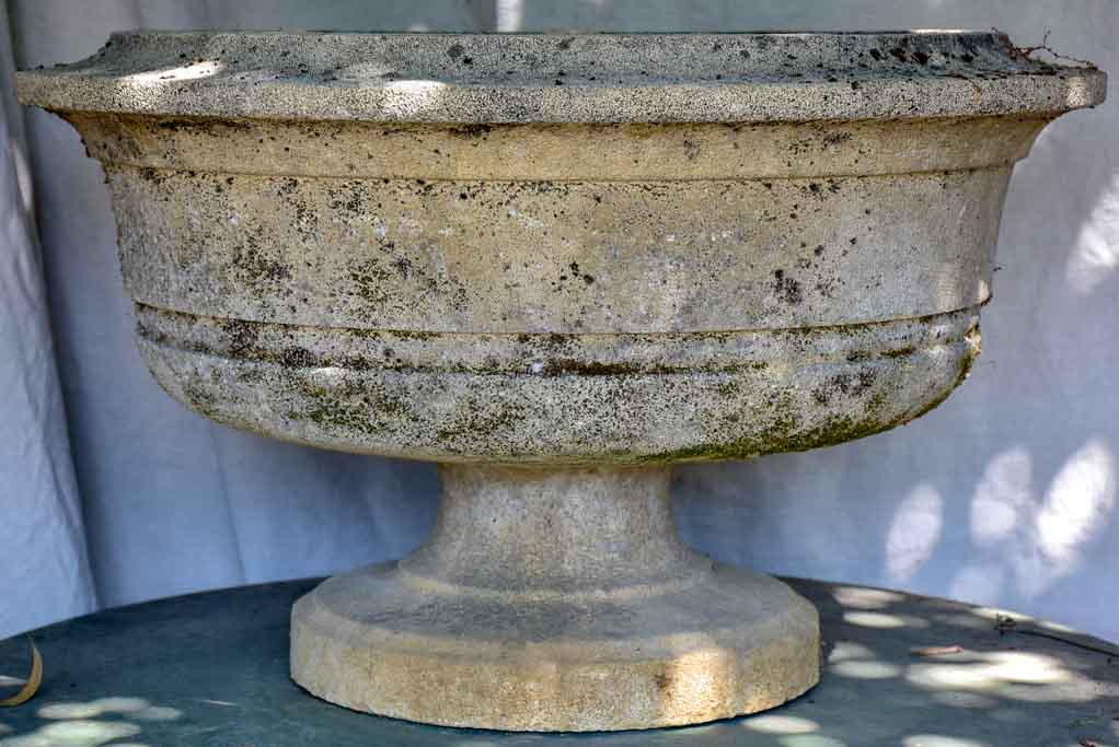 Pair of large mid-century French garden planters