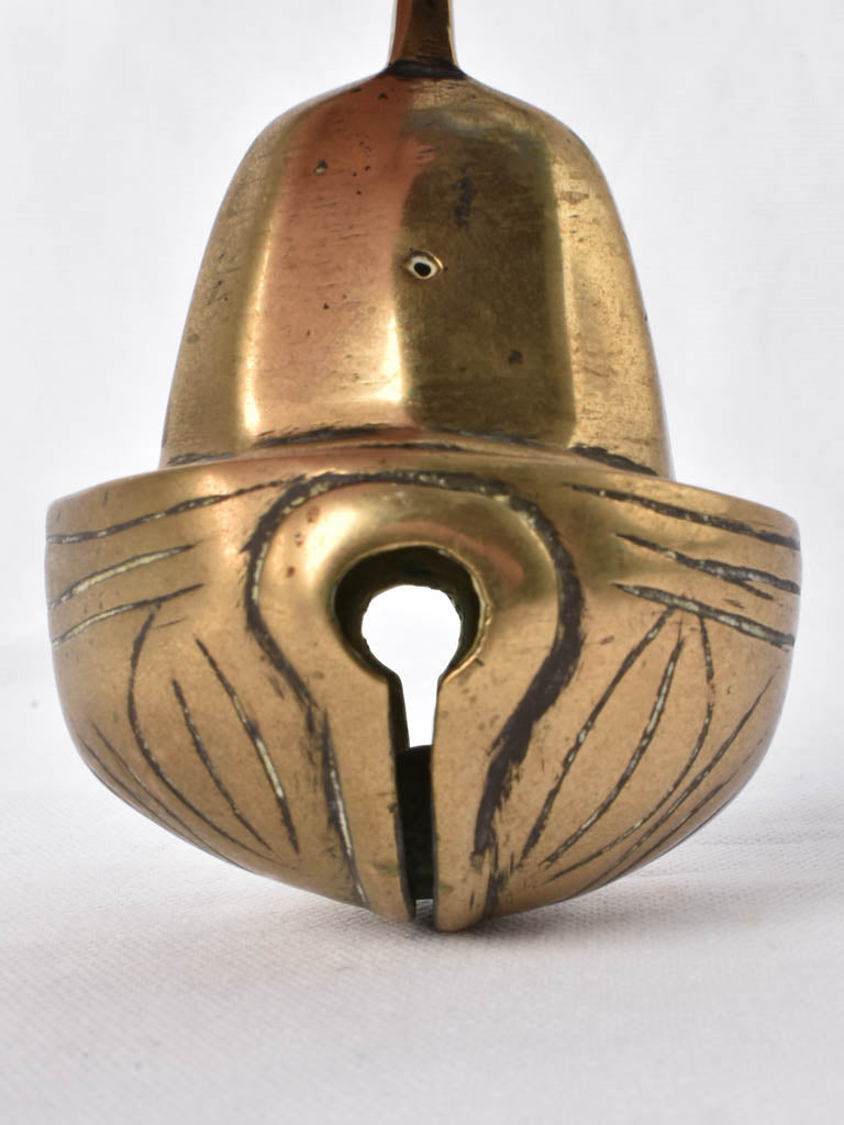 Vintage Alpine bronze cowbell
