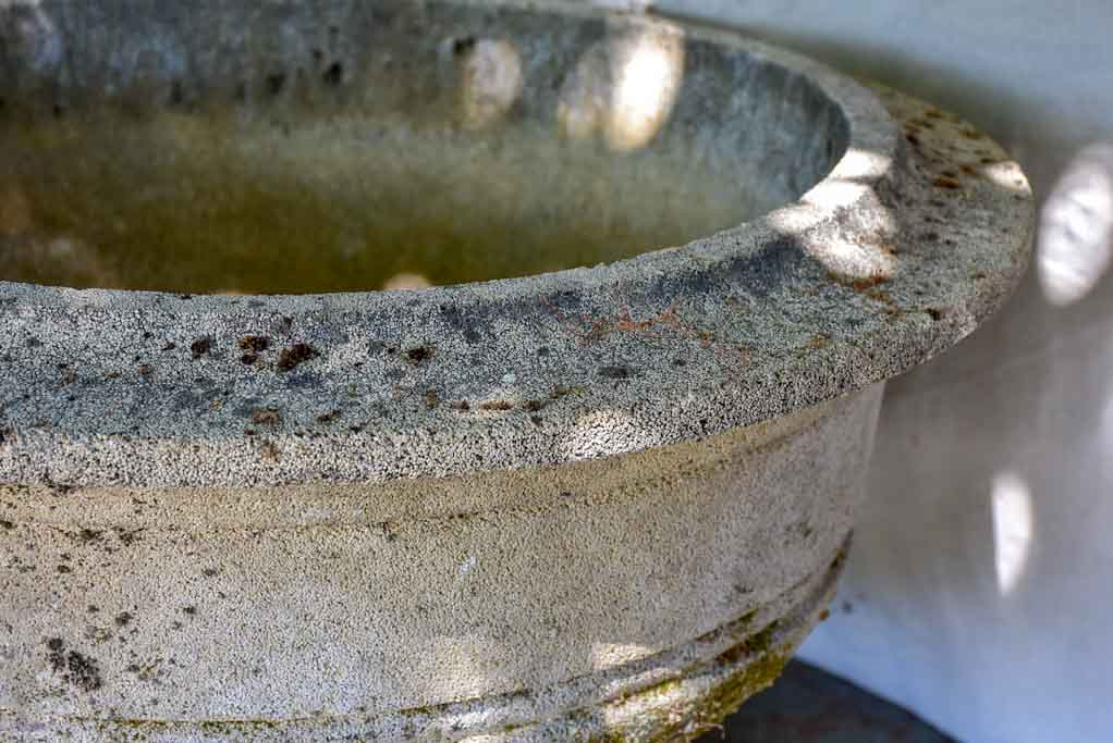 Pair of large mid-century French garden planters