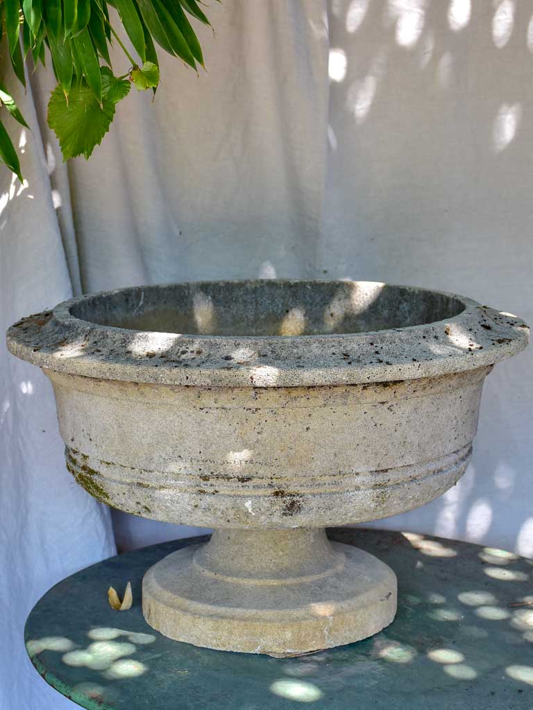 Pair of large mid-century French garden planters