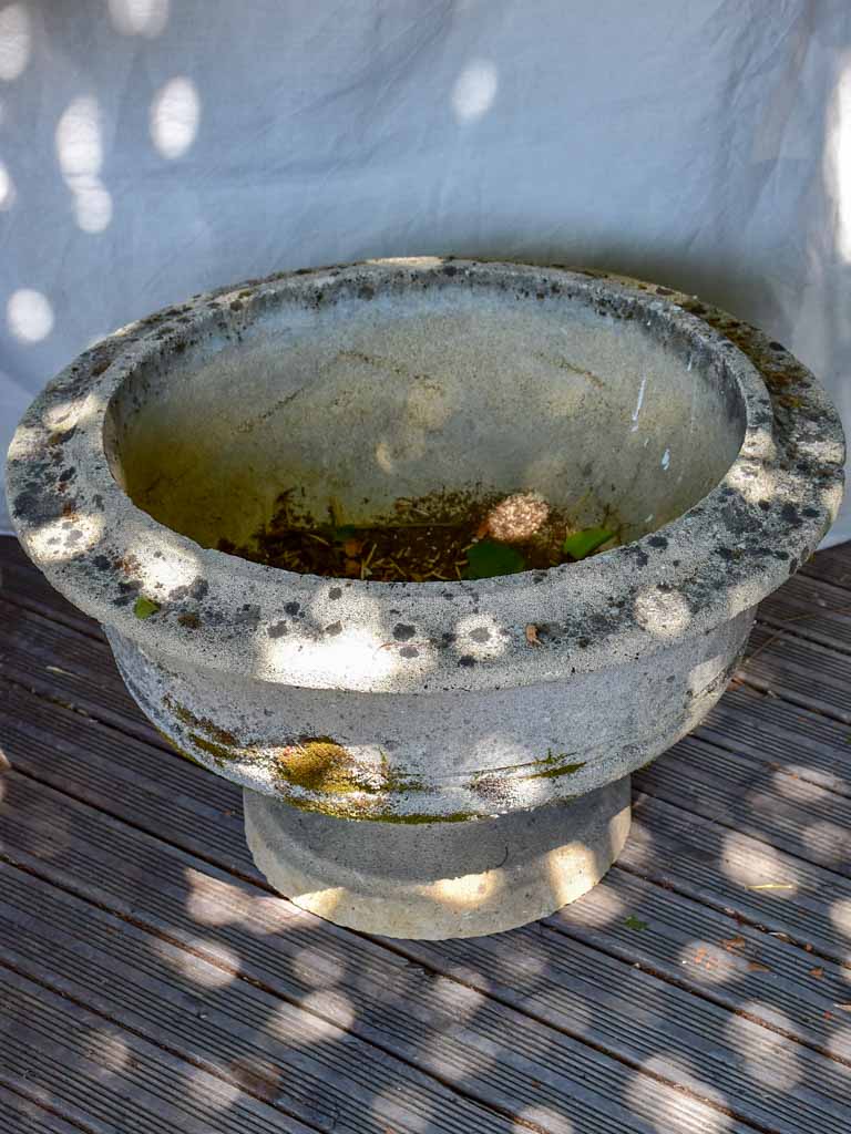 Pair of large mid-century French garden planters