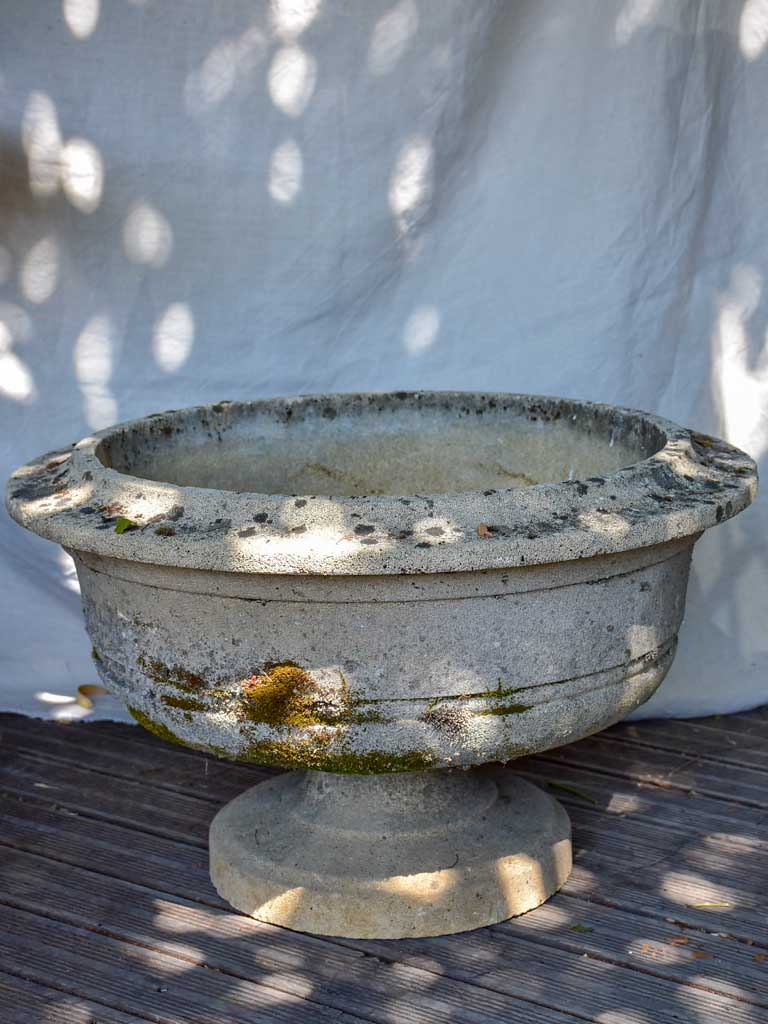 Pair of large mid-century French garden planters