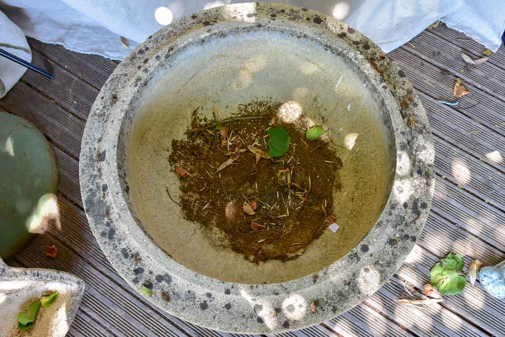 Pair of large mid-century French garden planters