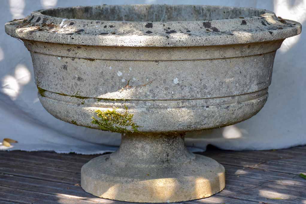 Pair of large mid-century French garden planters