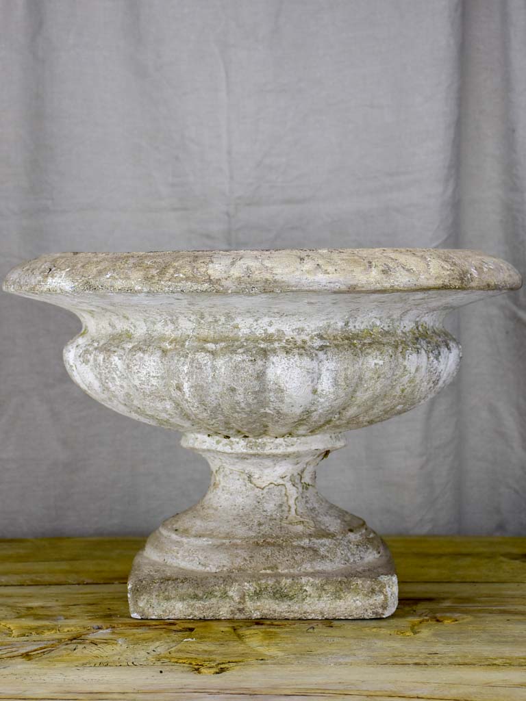 Three French Medici urns - reconstituted stone