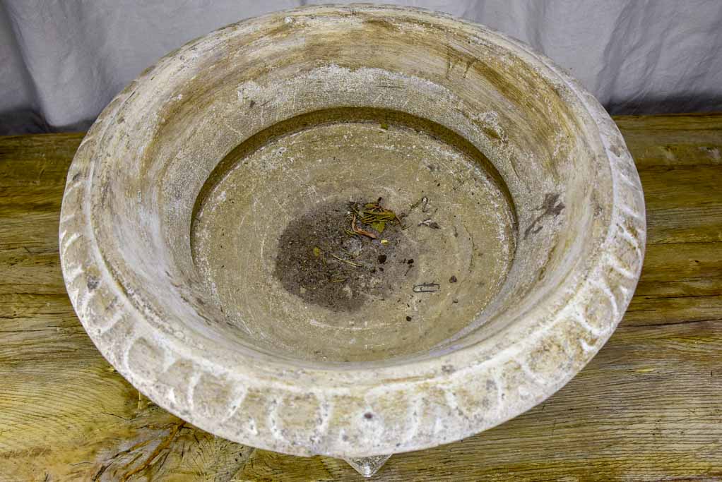 Three French Medici urns - reconstituted stone