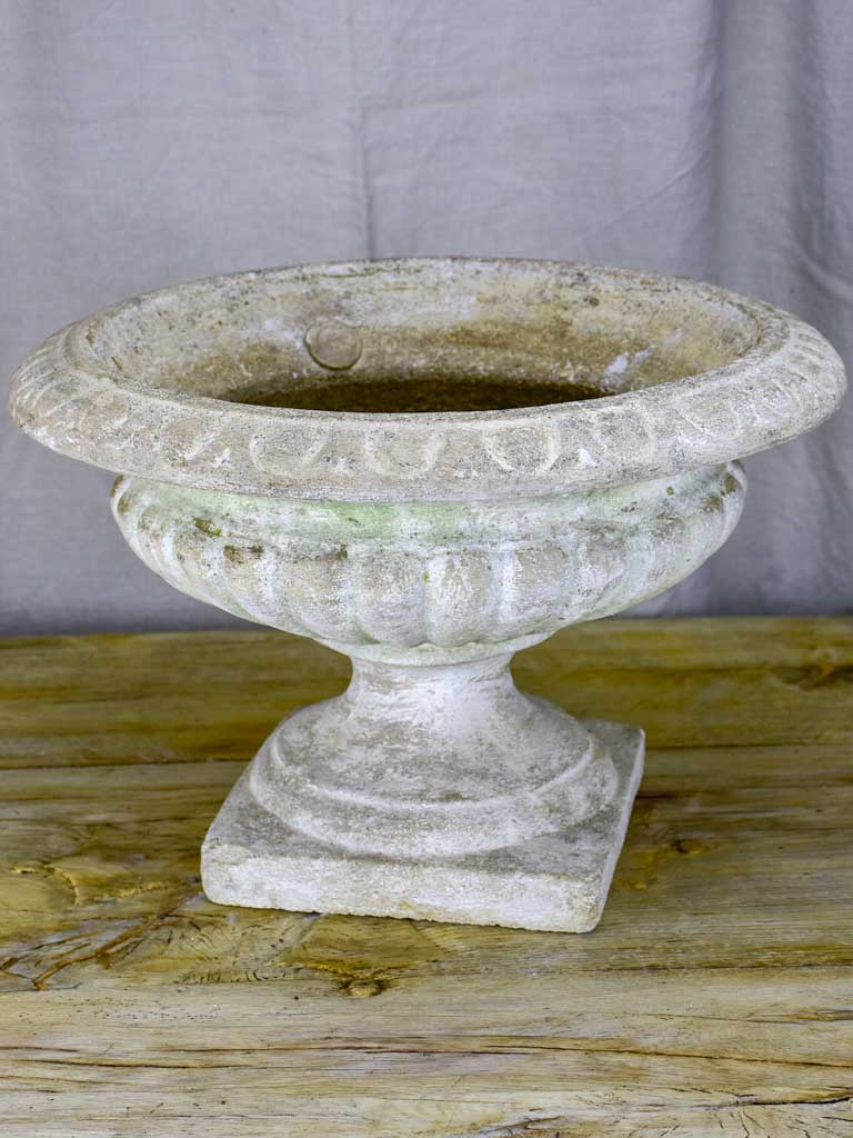 Three French Medici urns - reconstituted stone
