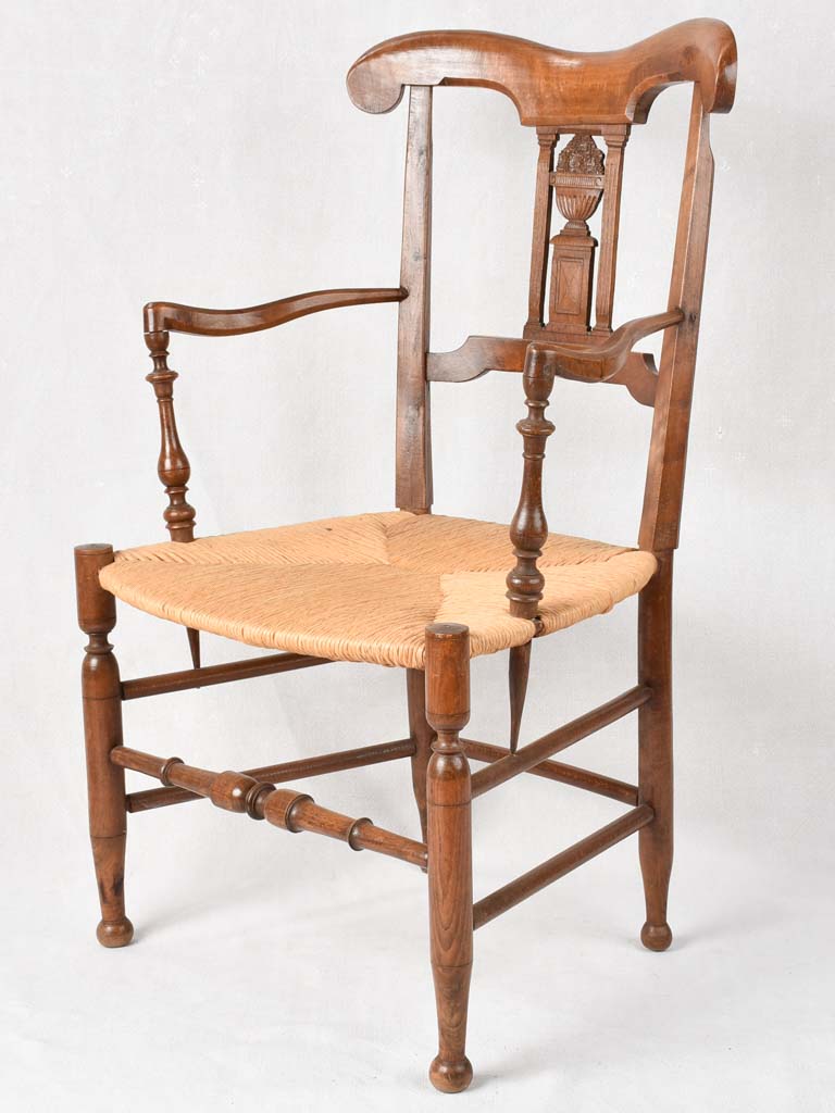 Pair of 19th century Directoire period armchairs