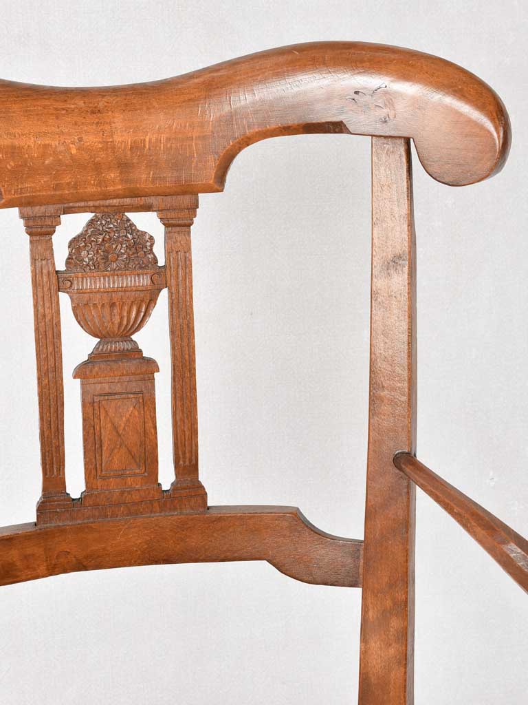 Pair of 19th century Directoire period armchairs