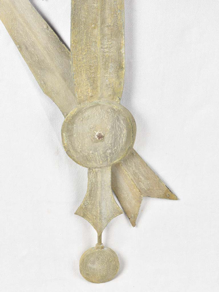 Reclaimed French clock tower pieces