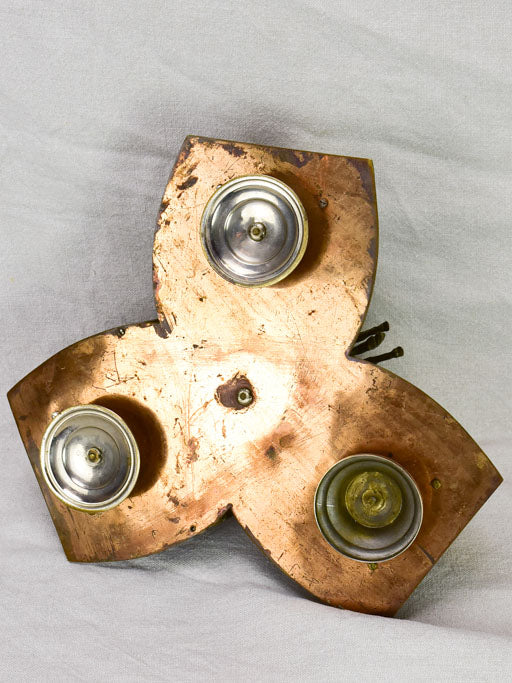 Mid - late 19th Century French horse themed bottle / condiment holder centerpiece