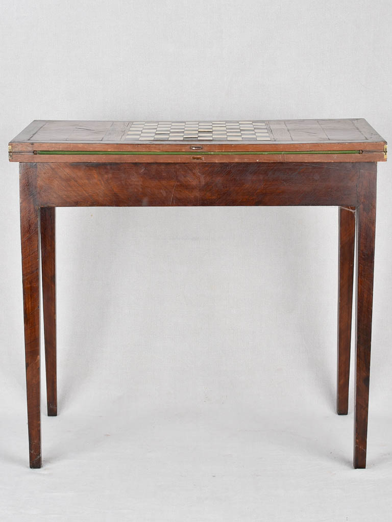 Games table, chess & cards,18th-century