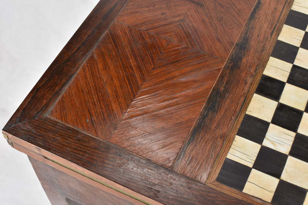 Games table, chess & cards,18th-century