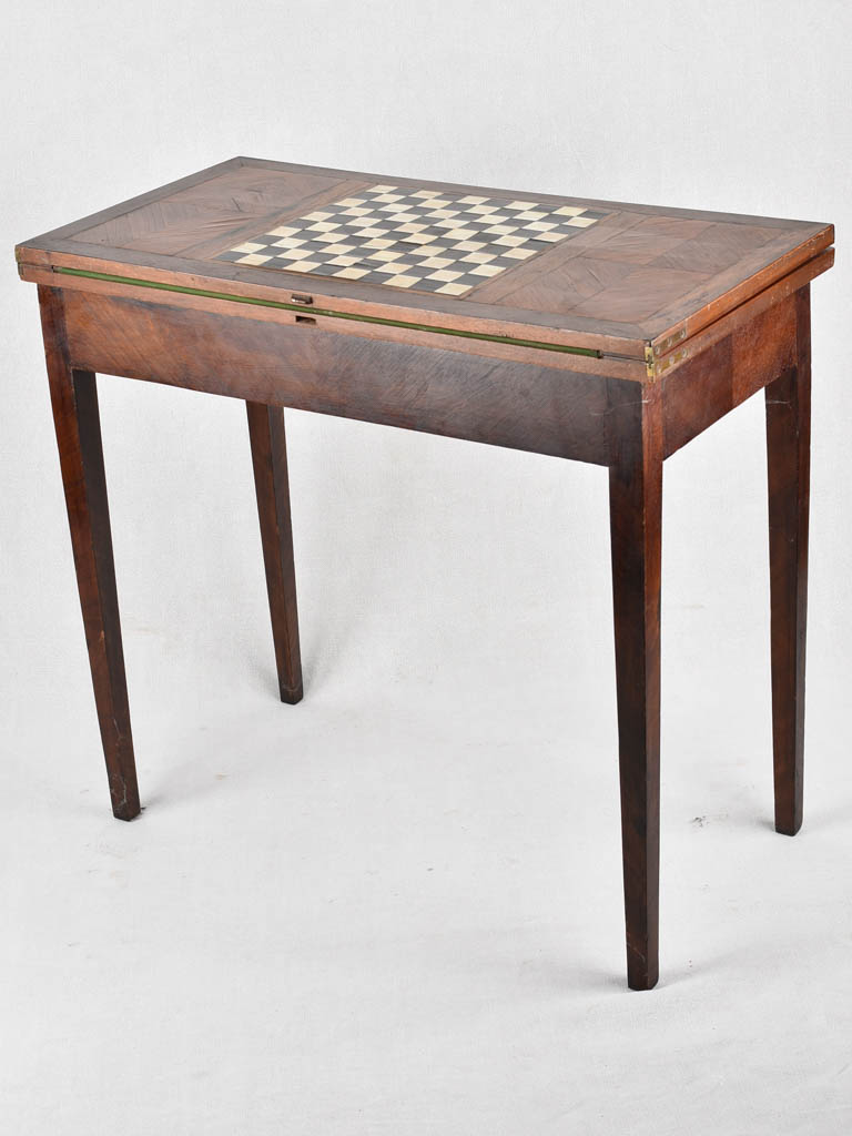 Games table, chess & cards,18th-century