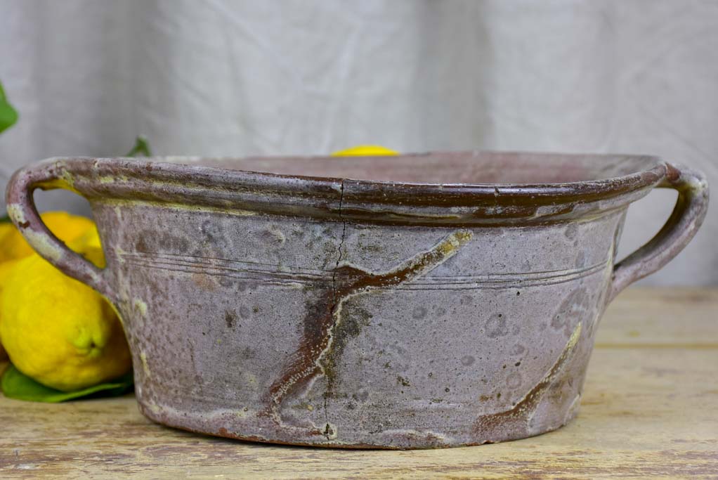19th Century French terracotta sieve