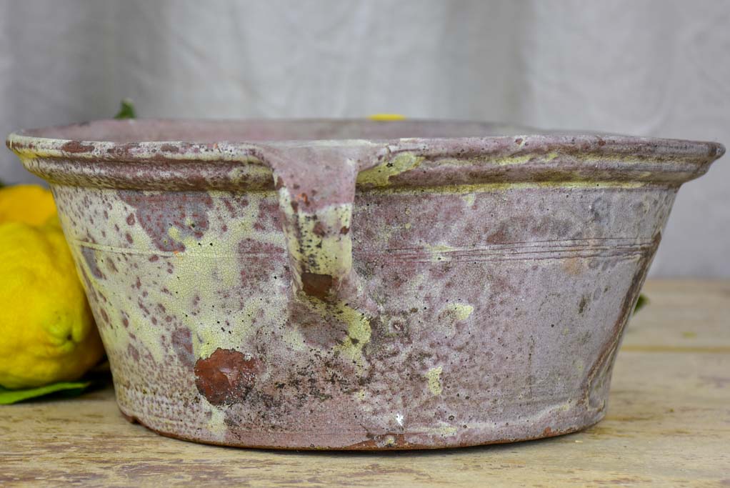 19th Century French terracotta sieve