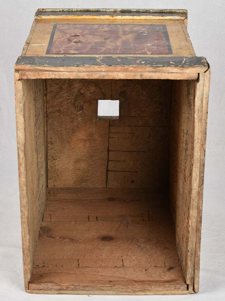 Pedestals for sculpture, 17th-century, 22½" x 16¼" x 21¼"