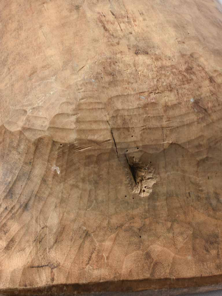 Reclaimed wooden decor trough