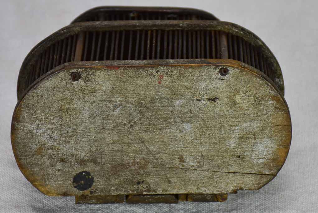 Miniature 19th Century French cricket insect cage 5"