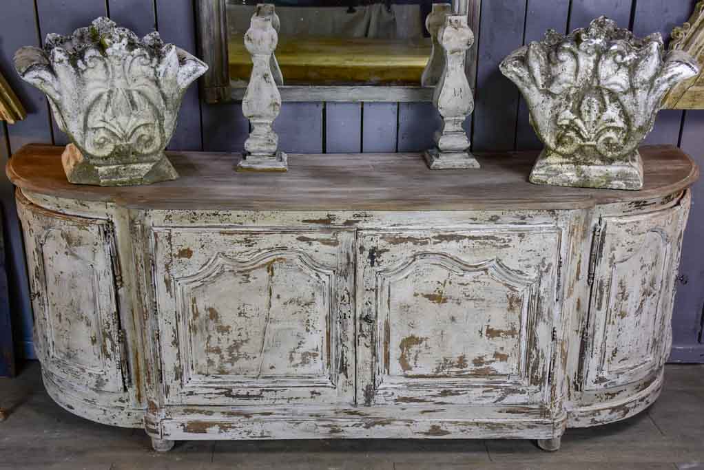 Large 18th century French oak enfilade