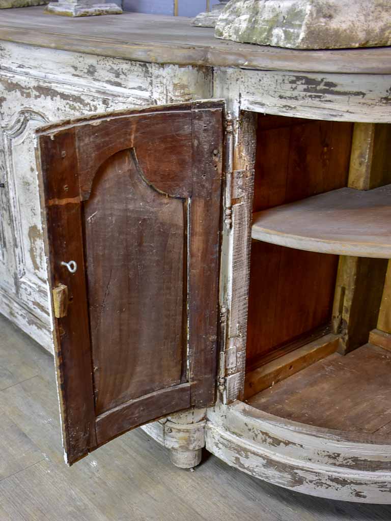 Large 18th century French oak enfilade