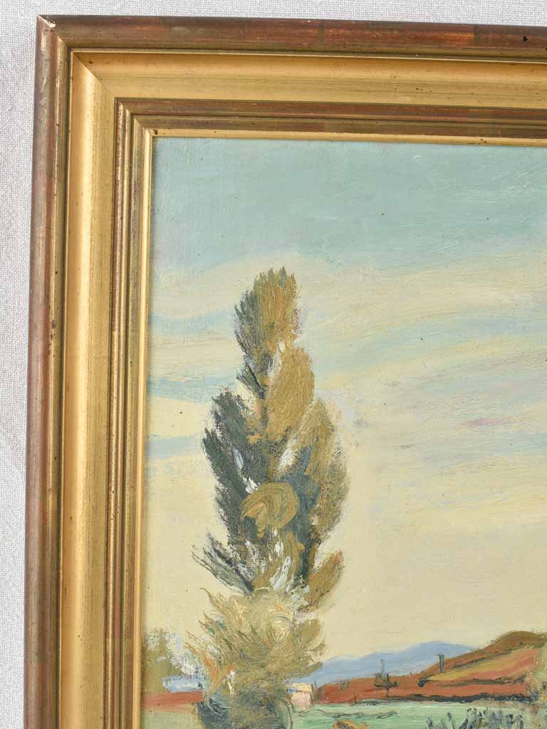 Provence Landscape painting - Paul de Castro (1882-1940) - 22" x 25½"