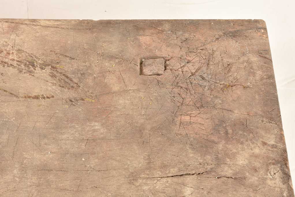 Rustic primitive table from the alps 28" x 45¼"