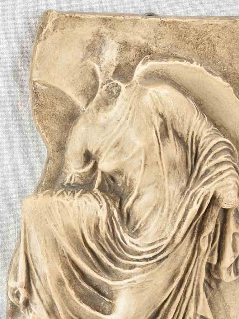 Early 20th-century antique plaster relief