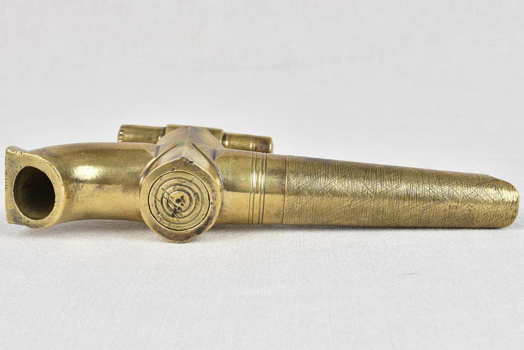 RESERVED RF BRONZE TAP, WINE BARREL, EARLY 20TH CENTURY 9¾"