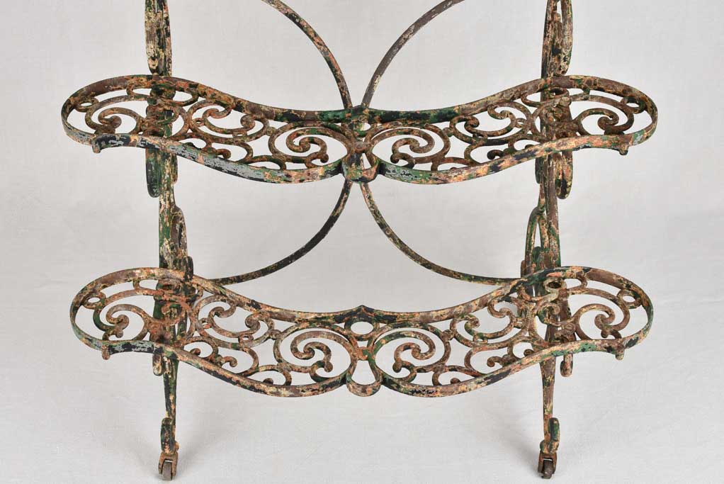 Rare 3 tier plant stand 19th-century 33½" wide