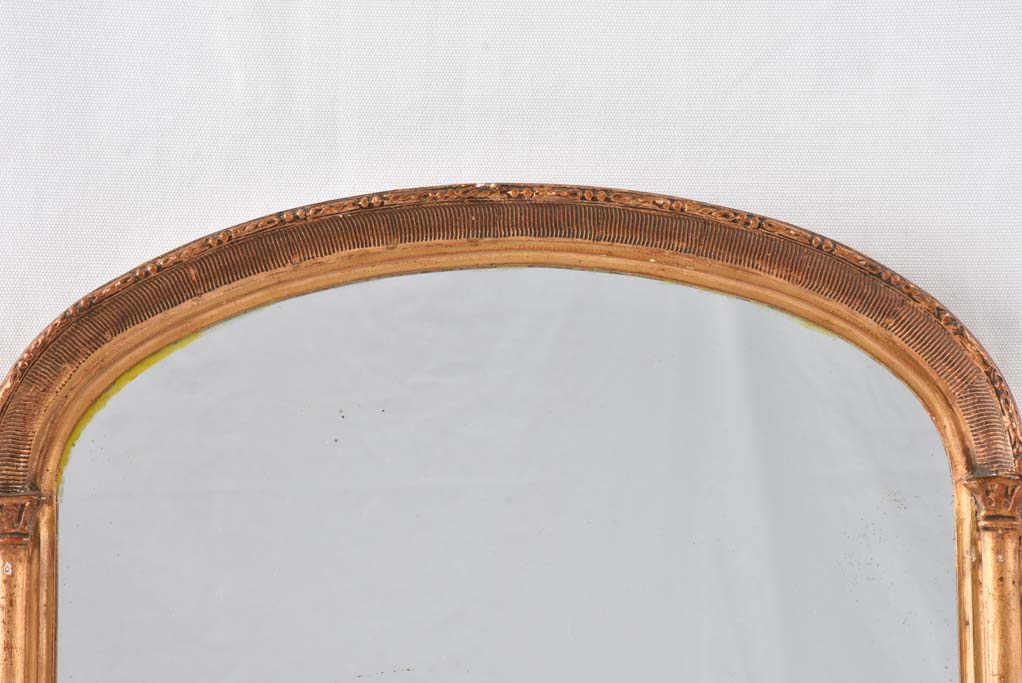 RESERVED NT Antique mirror with deep setting 26¾" x 19¾"