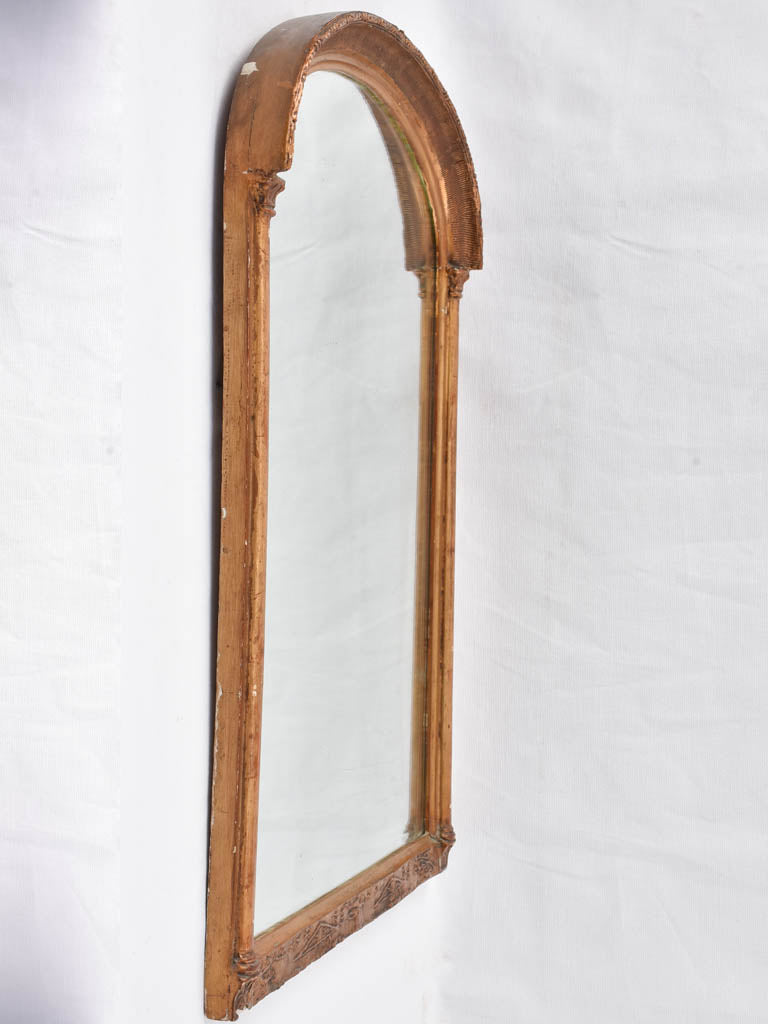 RESERVED NT Antique mirror with deep setting 26¾" x 19¾"