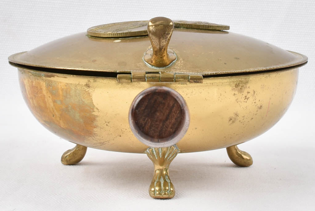 Vintage stylized treasury for coins