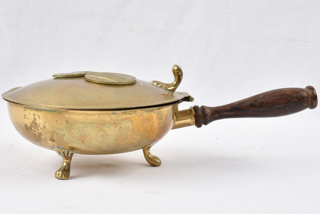 Quaint retro French coin container