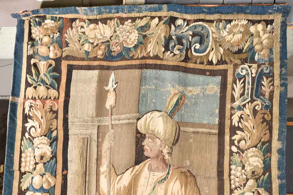 Timeless Aubusson wool artwork