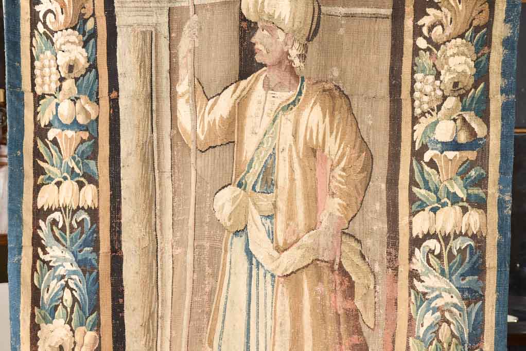 Authentic Aubusson with traditional weaving