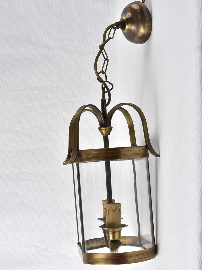 Small oval lantern - brass 22¾"