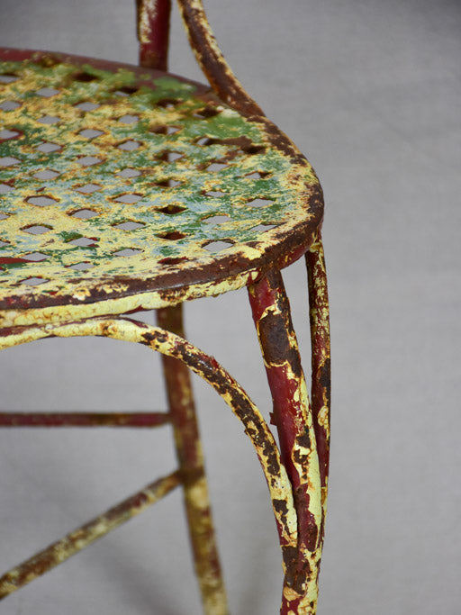 Early-century heart-shaped garden seat