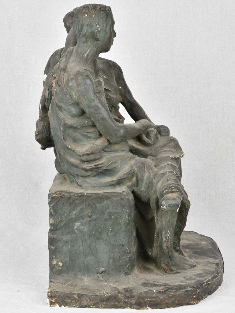 Historic Aary Max Plaster Sculpture