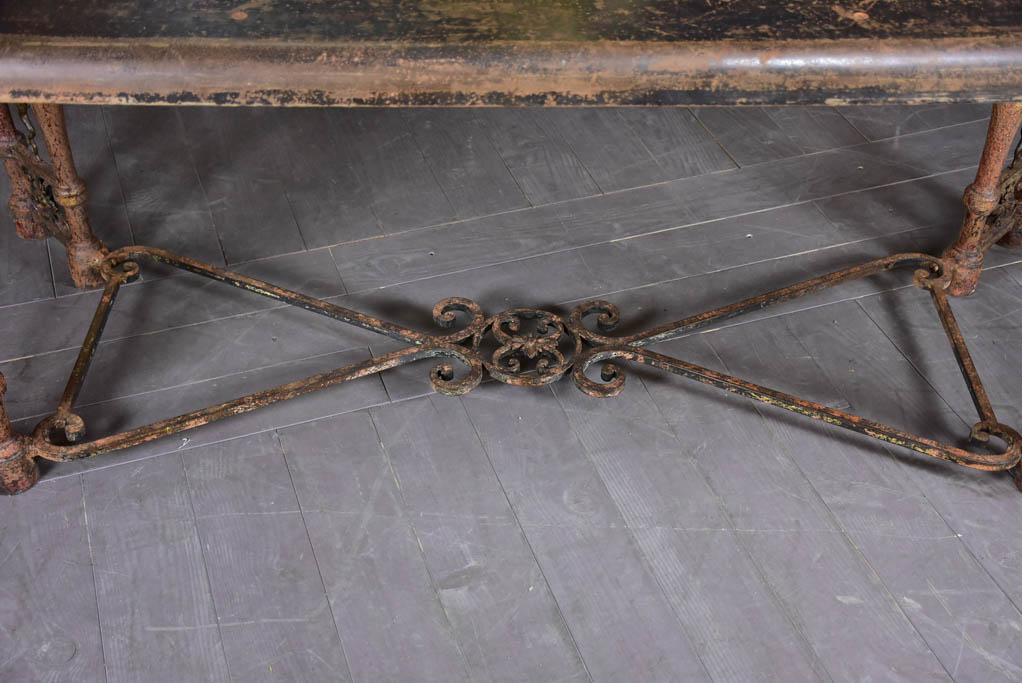 Louis XIV style entry table 34¼" x 73¾"