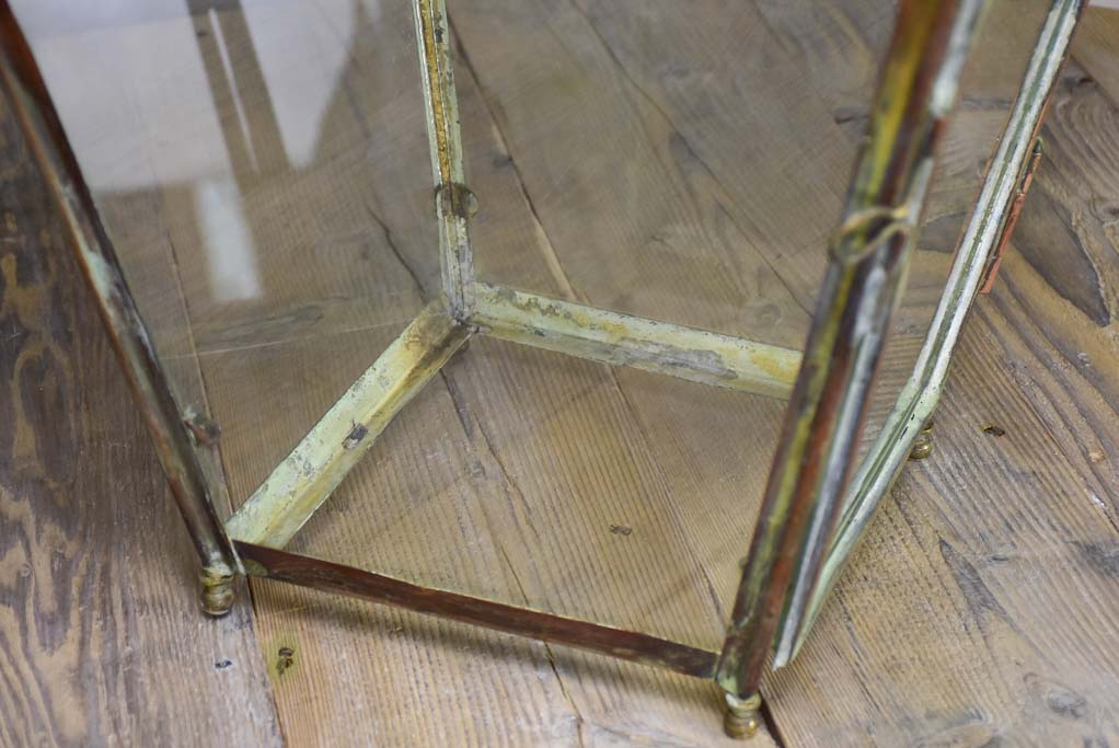 Late 19th Century French copper lantern - large 31½"